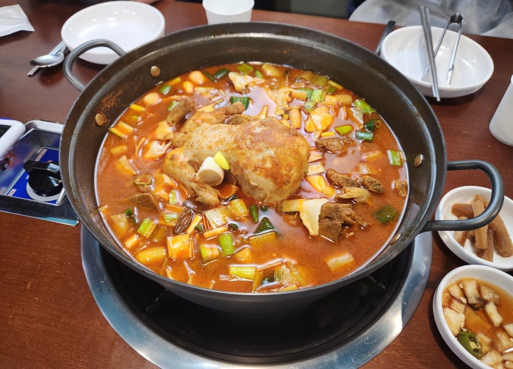  부평 맛집 팔덕식당 팔덕뼈계탕 후기