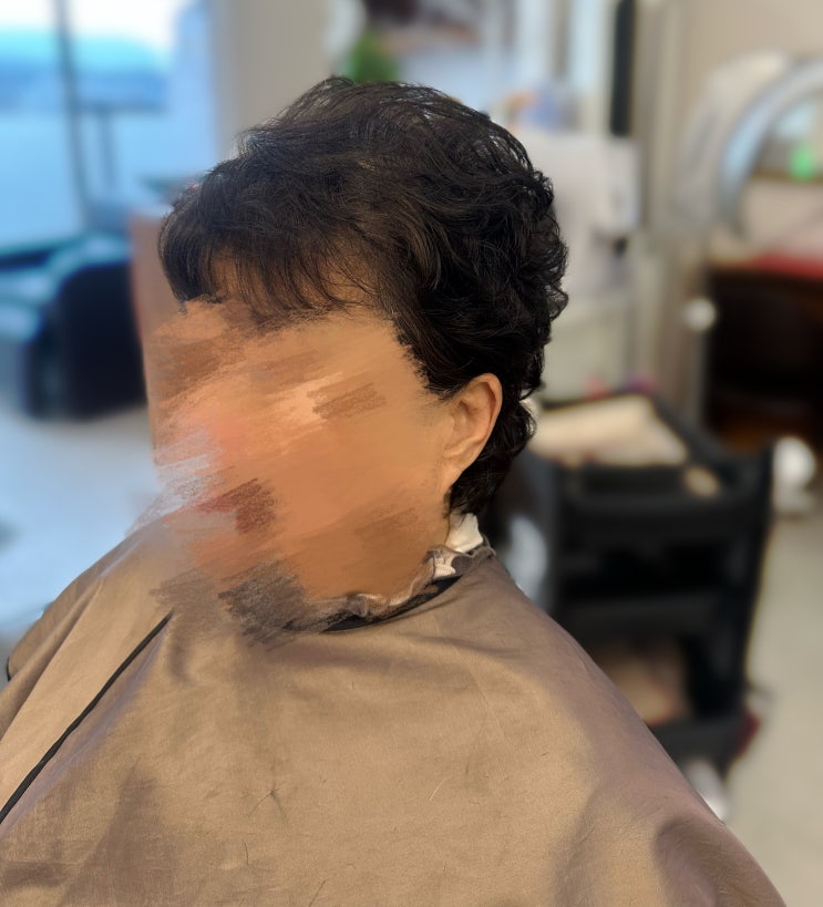  처인구미용실 :: 볼륨 살린 단발스타일(엄마머리) '헤어리움'