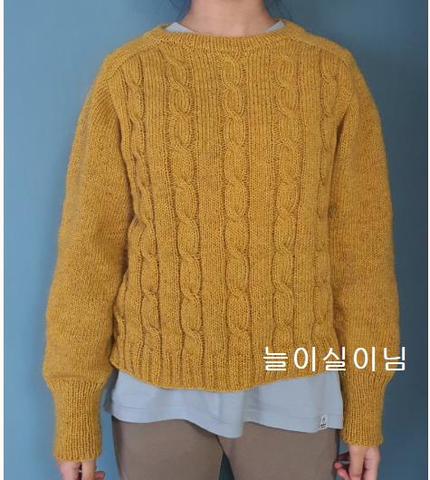 [작품전시회] 새들숄더 스웨터