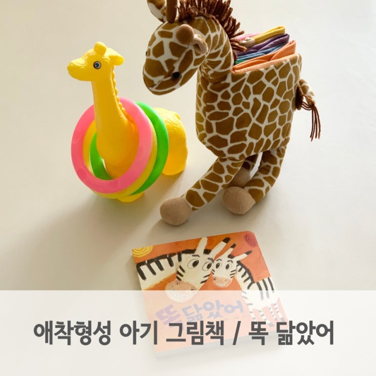  애착형성 그림책 똑 닮았어 아이와 함께 읽어요
