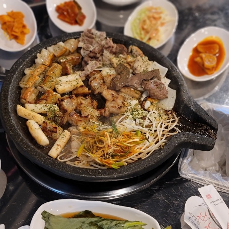  연산동 맛집 이춘식 명가돌곱창 연산동 양곱창 모둠구이 한판과 미니 곱창전골 추천해요!