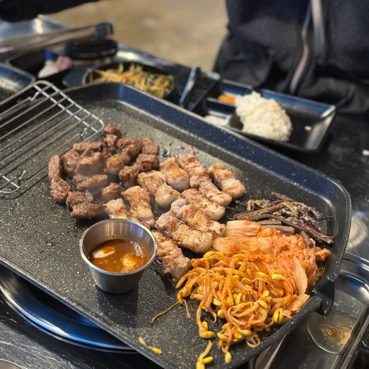 [천안/불당동 맛집] 참숯초벌 삼겹살 맛집 돈국구