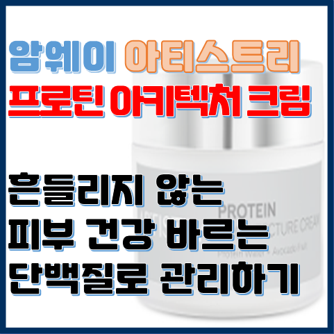 아티스트리 프로틴 아키텍처 크림 바르는 단백질 추천 아티스트리 프로틴 아키텍처 크림 바르는 단백질 추천