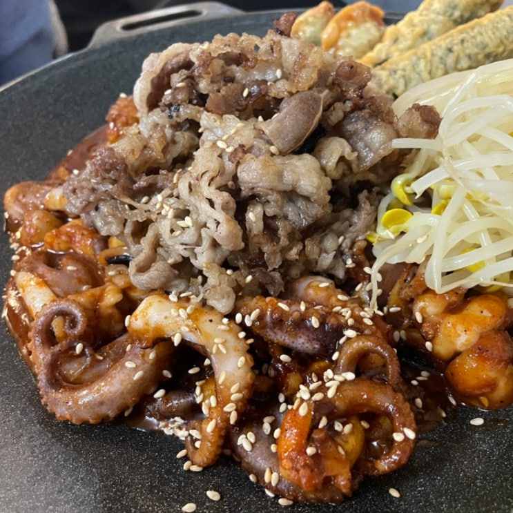  [중계동 맛집] 맵땡쭈꾸미 비스트로 노원점 - 맵기 조절이 가능한 차돌폭탄 쭈꾸미와 쫀득 감자전