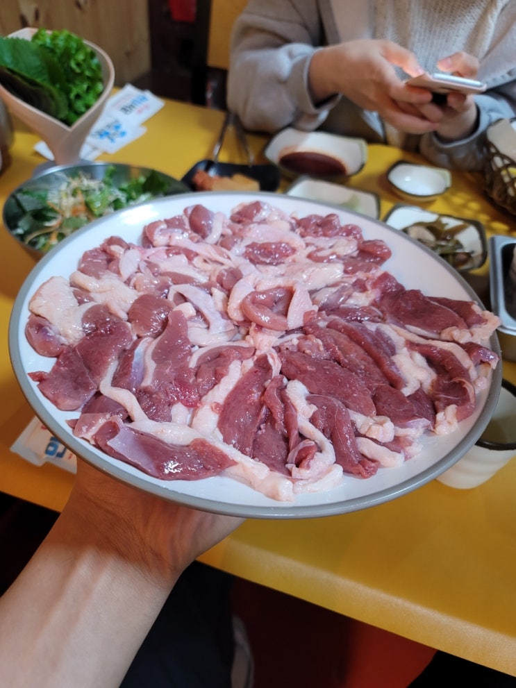  구미 인동 맛집, 모던덕(오리소금구이,백숙,불고기)