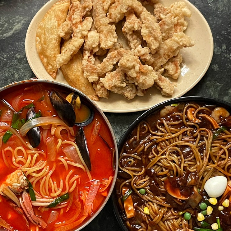 광주 상무지구 짬뽕과 탕수육이 맛있는 중식 배달전문점 쌍촌동 수백화