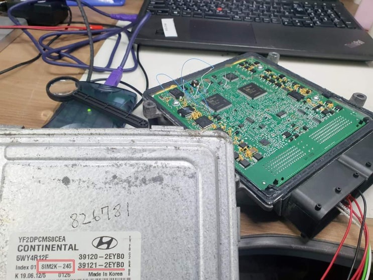  YF소나타 CVVL ECU