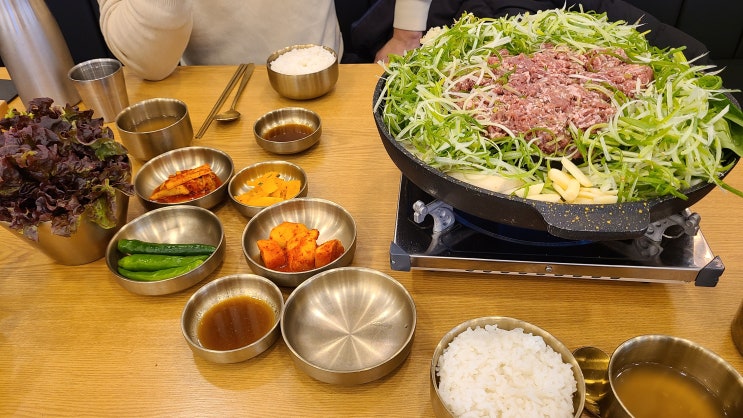 제주노형맛집 올바른면옥 제주본점 옛날불고기 깔끔