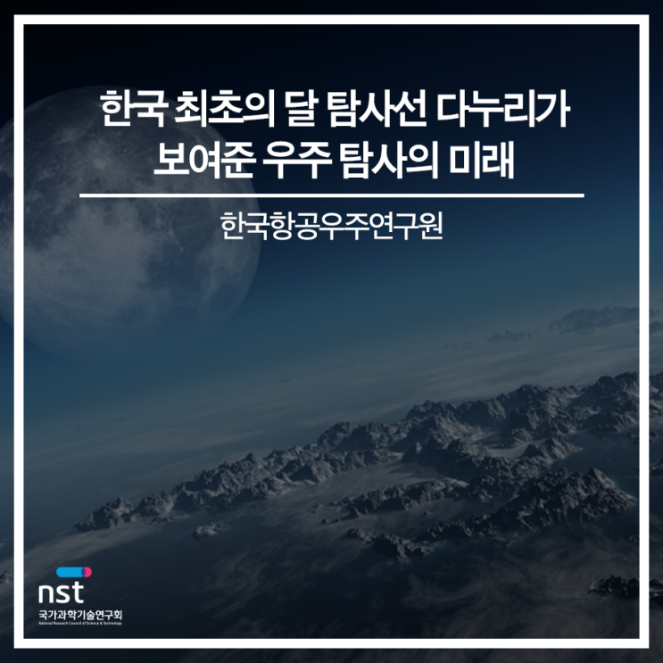 한국 최초의 <b>달 탐사선</b> 다누리가 보여준 우주 탐사 미래