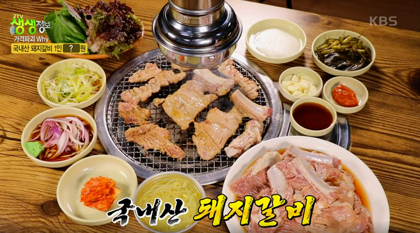  생생정보: 국내산 돼지갈비 5,900원 식당 위치 정보