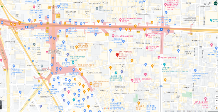  일본 오사카 난바(NAMBA) 지역 낚시 탐방계획
