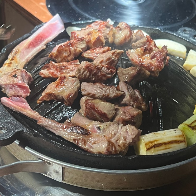  신천시장 양갈비 맛집 청년양고기 신천점 후기