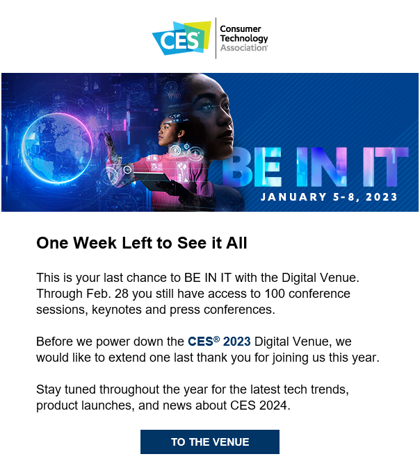  CES 2023 온라인 전시장 둘러보기