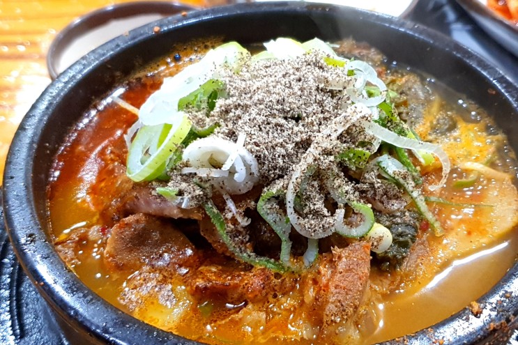 상봉 맛집 :: &lt;참맛 감자탕&gt; 24시 뼈해장국 맛집 혼밥 후기!
