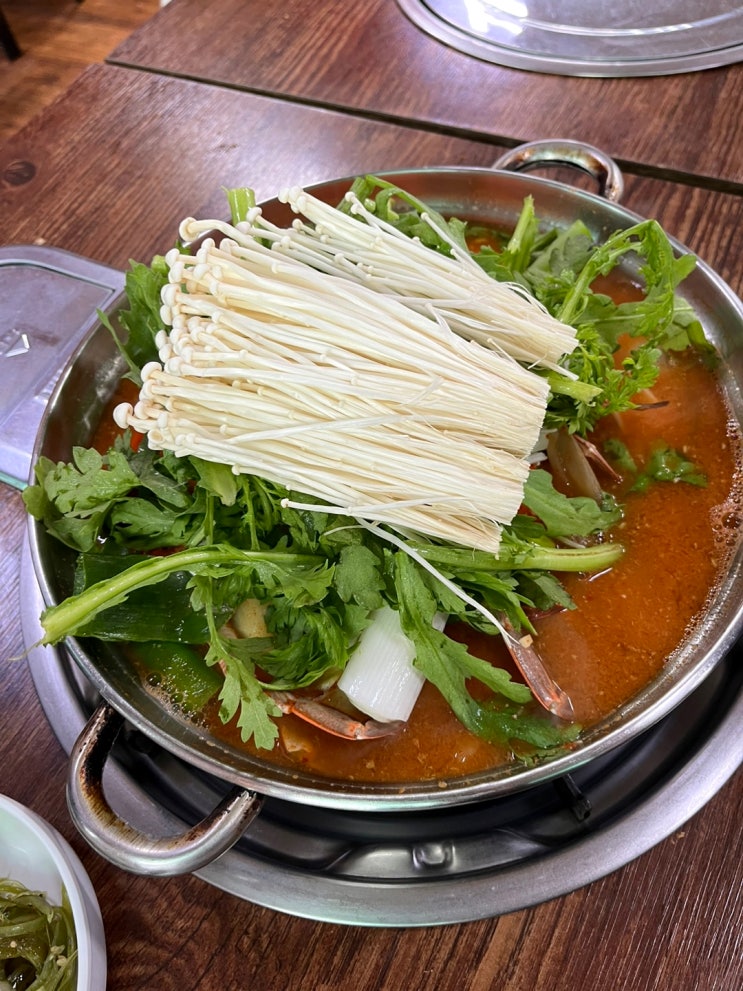  강화도 꽃게탕 맛집 충남 서산집 살이 꽉찬 꽃게