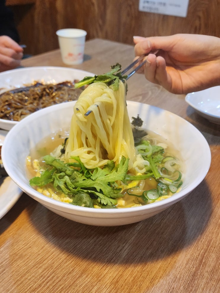  원주 맛집 쫄깃한 면발 우산동 '까치기계우동'