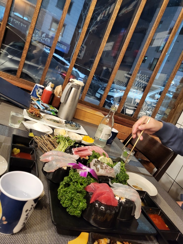  [동탄맛집] 2동탄 방교동 사시미/스시 분위기좋은일식집 '뚱띠스시'