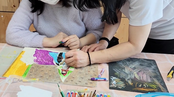  그림책수업 원데이클래스 :: 강동구 미술학원 마음팔레트미술