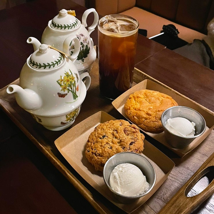 신촌 쿠키가 맛있는 분위기 좋은 카페 솔직 후기 - 포티드