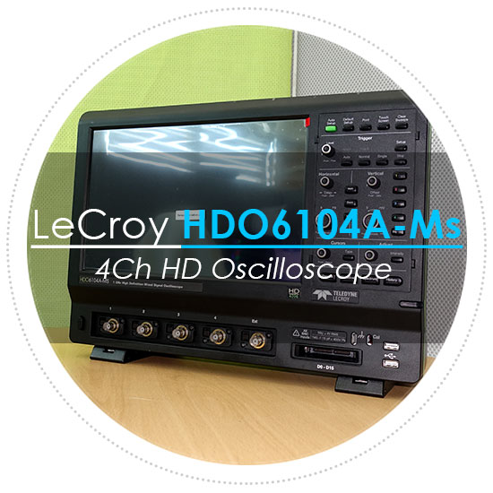 신품 오실로스코프/계측기 판매 르크로이 LeCroy HDO6104A-Ms; 12-bit High Def. Oscilloscope
