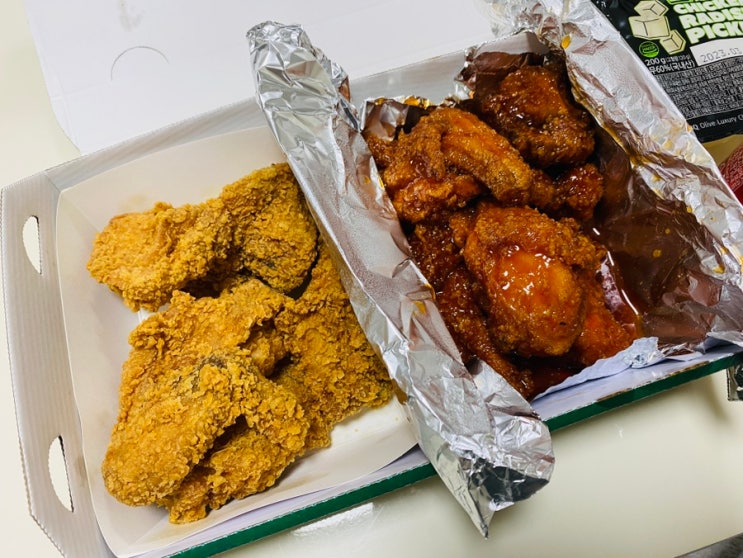  신림동 치킨맛집 BBQ 신림점 바삭하고 맛있어
