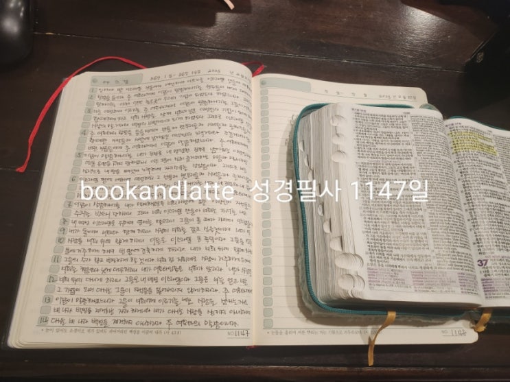 《필사 1147일》 에스겔 36:1~36:14