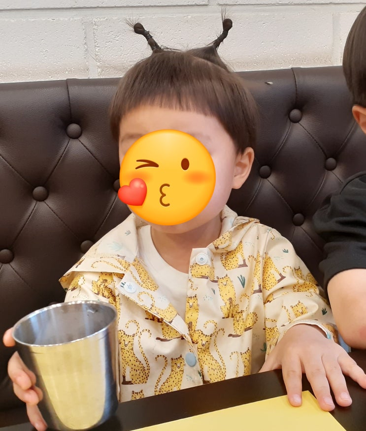  남자아이 귀여운 꿀벌 더듬이 머리 스타일