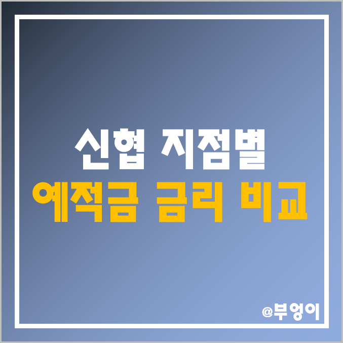 신협 정기 예금 금리 비교 및 특판 적금 이율 순위 - 예적금 이자 높은곳 : 서울, 부산, 인천, 대구, 광주, 울산, 춘천, 전주 유니온 정기예탁금 및 e-파란적금 이자율