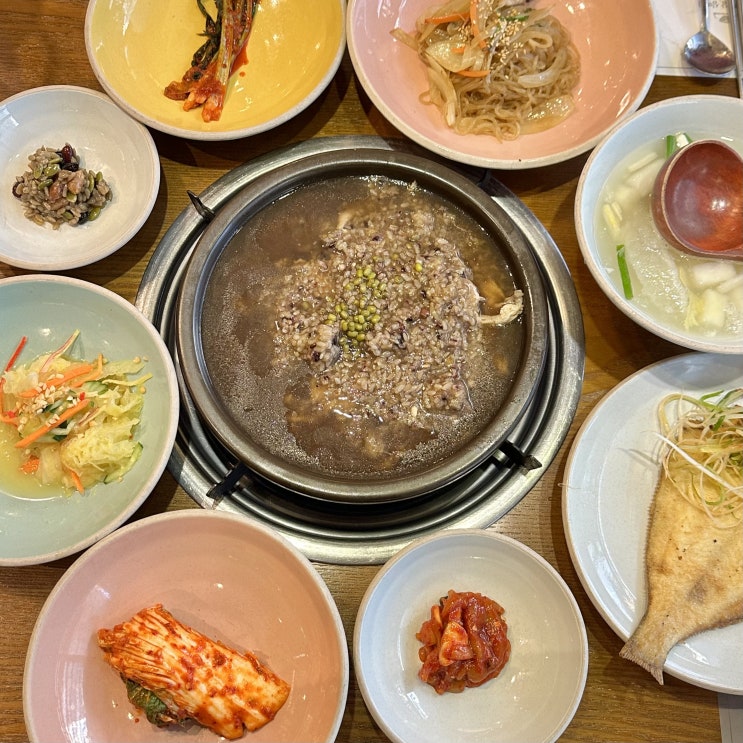  배곧 한정식 건강밥상 심마니 시흥맛집