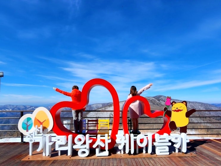  정선 가리왕산케이블카 타고 대한민국 100대 명산  하봉까지 순간이동