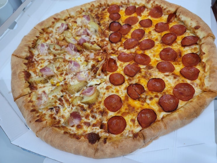 푸짐하고 맛있게 즐기려면 빅피자, 피자헤븐! 피자할인정보 포함^^ 피자헤븐 영등포점 강추요^^