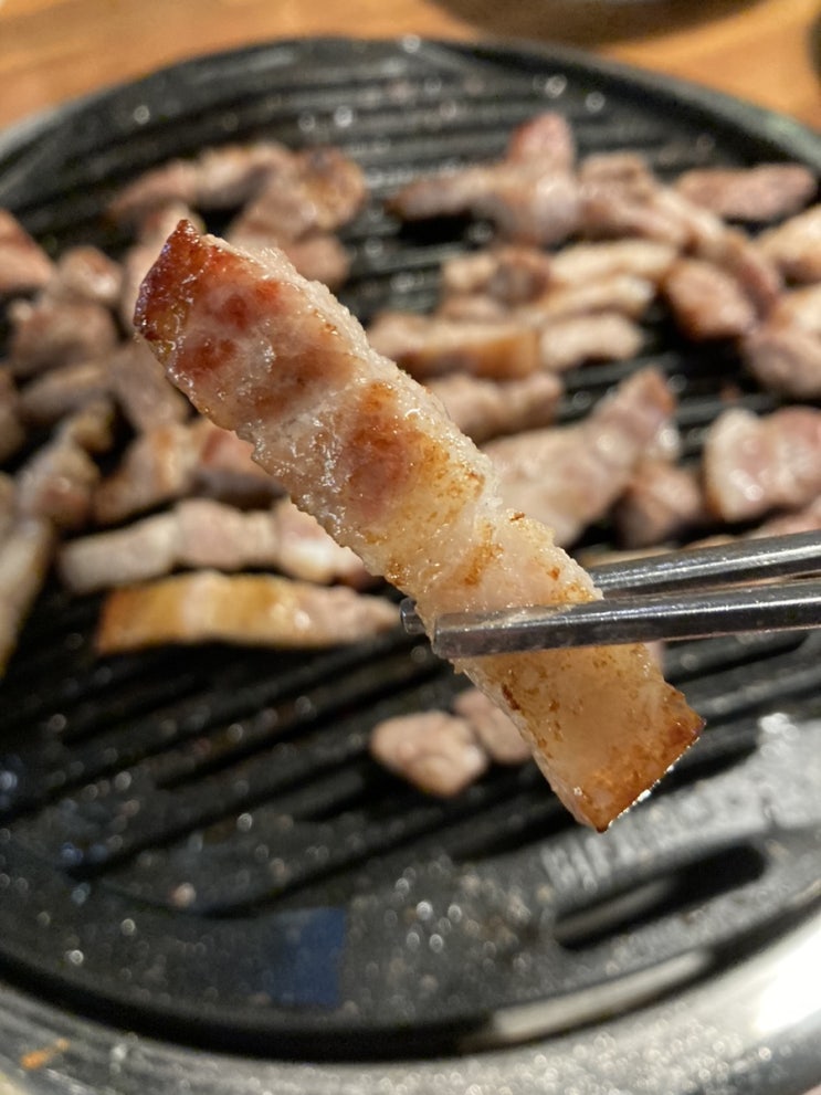  서면고기맛집 한마음정육식당 서비스 좋고 맛있는 삼겹살 목살
