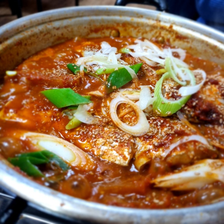  간만에 먹어본 나주 훈이네집 갈치찜