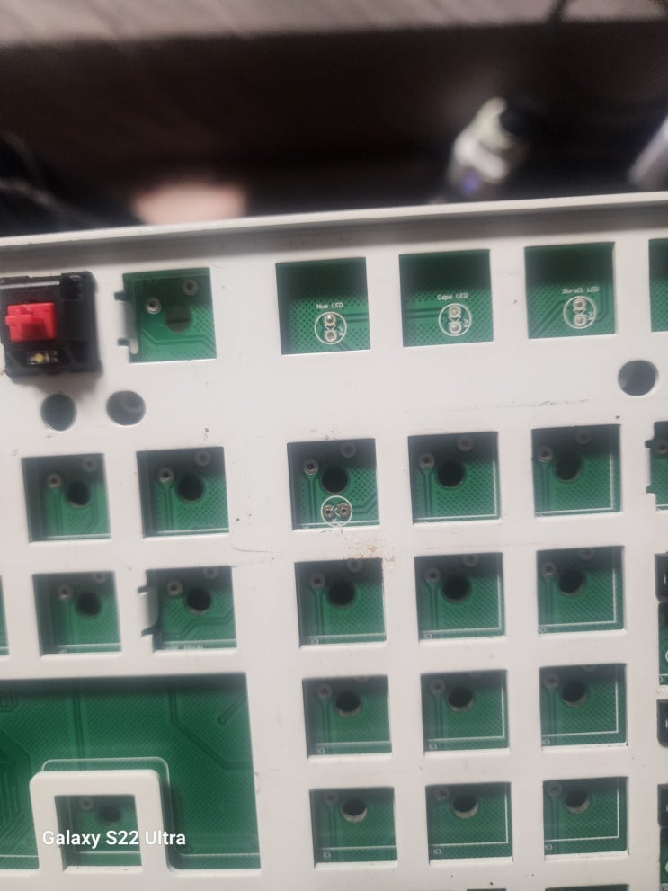  레오폴드 FC900R 일단 리빌드 (2) 폭풍 밀맥스 설치