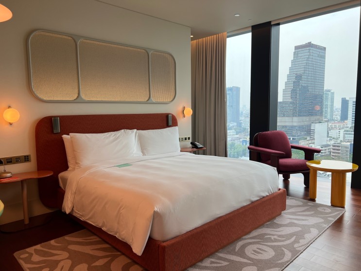 [방콕-24] 더 스탠다드 마하나콘 방콕 신상 호텔 : 디럭스 킹룸으로 무료 업그레이드 후기