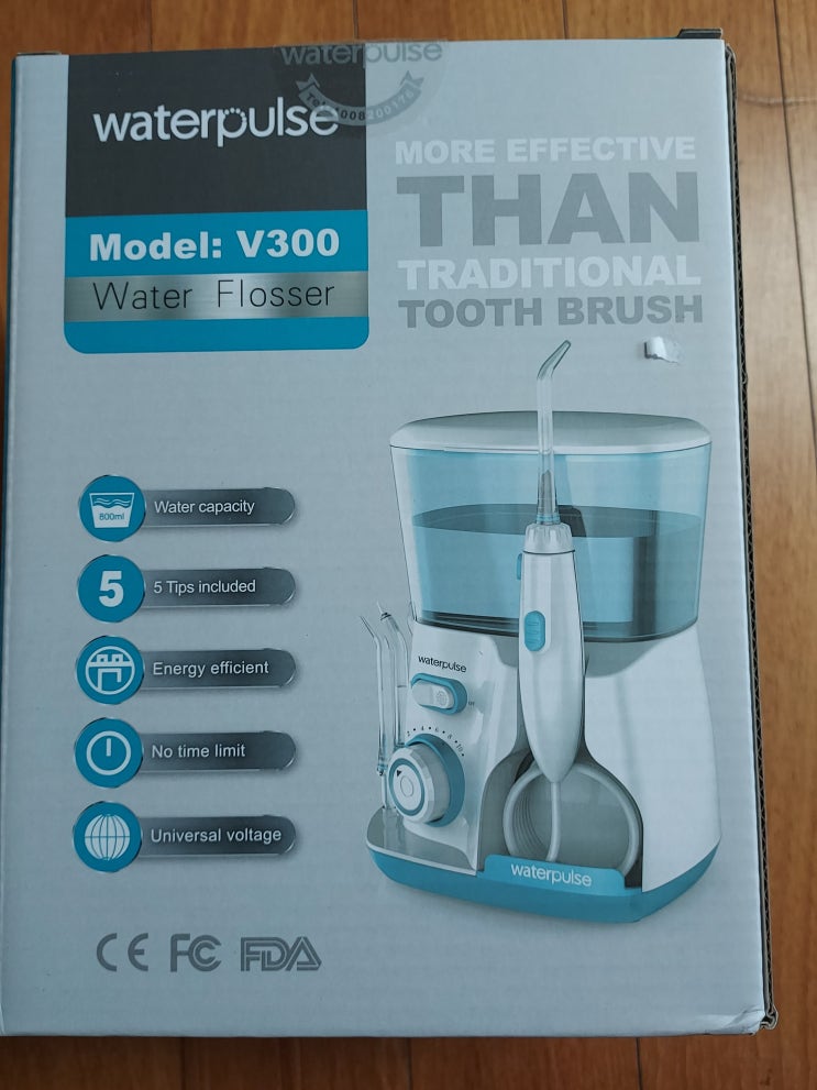  치아건강을 위한 놀라운 가성비의 워터픽 (구강세정기) - THAN Waterpulse V300