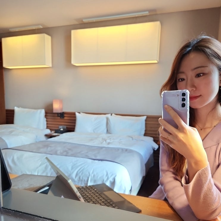  해운대 베스트루이스해밀턴호텔 디럭스패밀리트윈룸과 조식