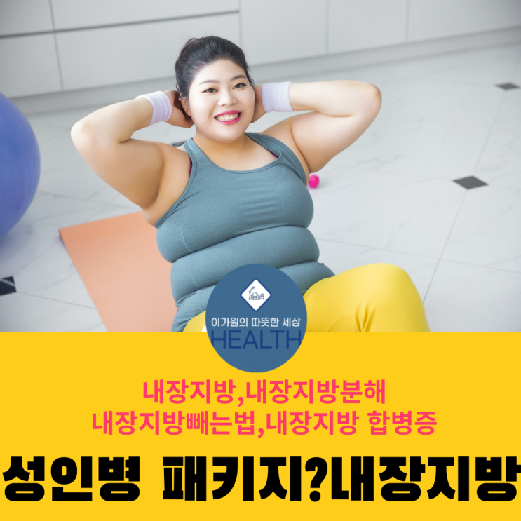  내장지방 빼는법, 내장비만 분해와 합병증