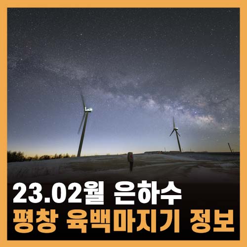  평창 육백마지기 겨울 날씨 2월 통제 정보 및 가는 길