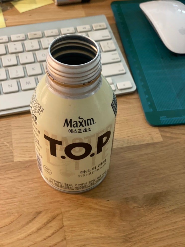  내돈내먹 / 맥심 TOP 마스터 라떼