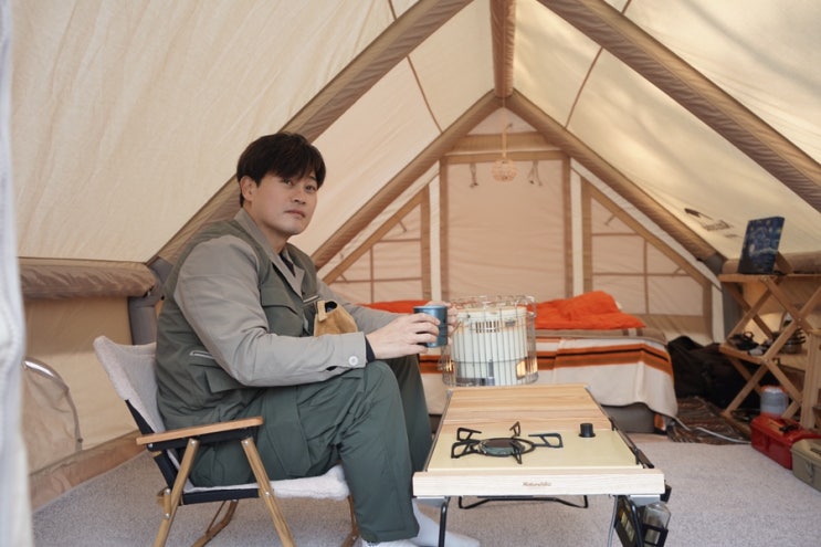  캠핑유투버 크리스형과 조인캠핑