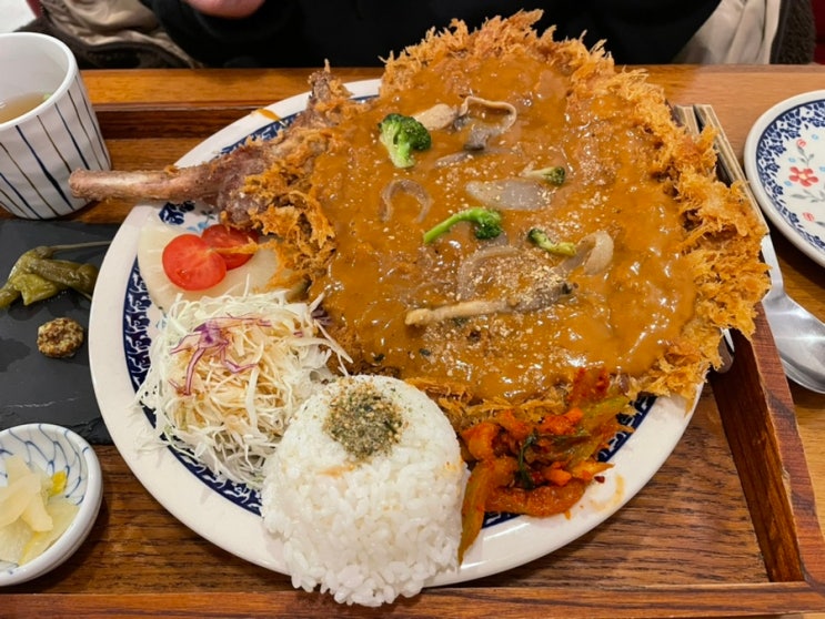  [서울대입구역맛집] 샤로수길 동백카츠! 뼈돈카츠,파스타 맛있는가게