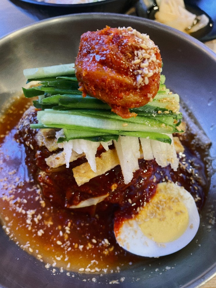  [진주] 진주냉면 맛집 산홍 진주시청점