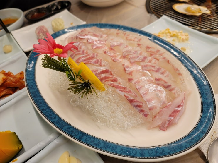  정동진횟집 조희정회도매센터 참돔회