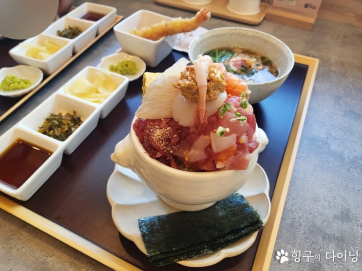 스시도쿠카미동; 왕십리 카이센동 맛집/ 왕십리 데이트 코스
