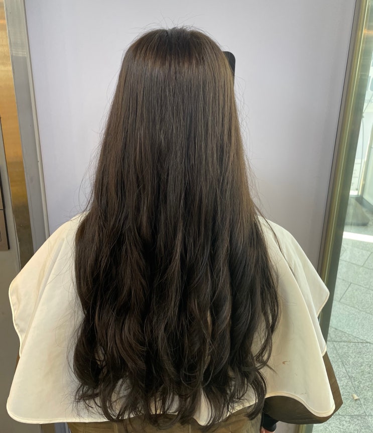  부평 미용실 디아르떼보스헤어 부평남부역점에서 애쉬 브라운 염색하고 왔어요