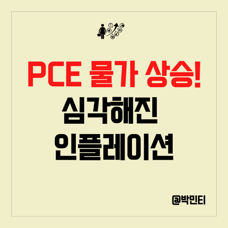 미국 경제지표 PCE 물가지수 발표! 살아난 인플레이션에 미국 증시 하락