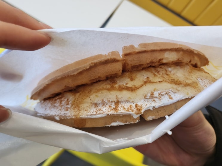  성남 태평동 바삭한 와플 와플대학 가천대캠퍼스 추천메뉴와 칼로리 정보
