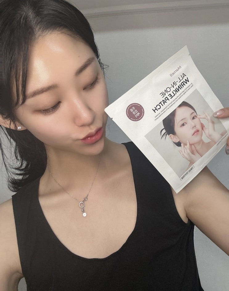  마넬 올인원주름패치로 팔자주름 쉽게 관리하기 (하는 방법 동영상 첨부)