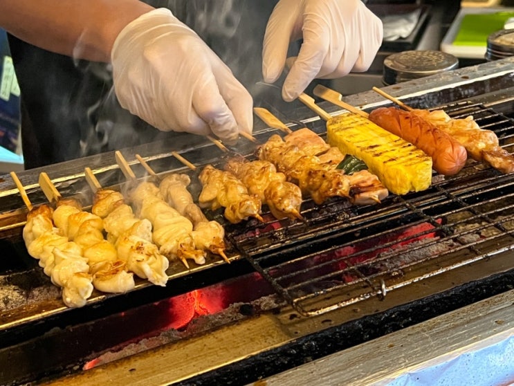 천호역 이자카야 토리아에즈 호두살 맛있는 강동구청역 근처 숯불 꼬치 전문점